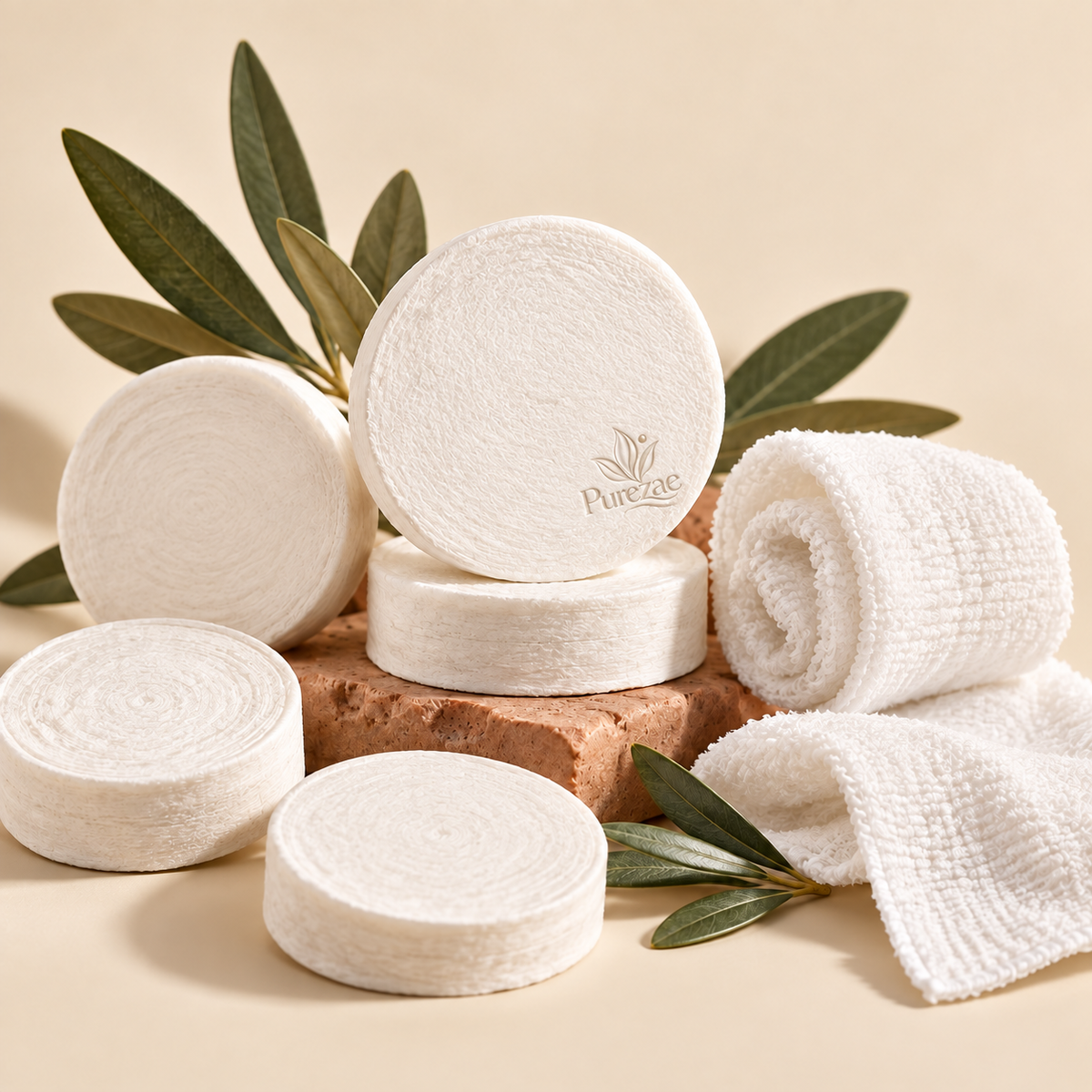 Purezae PressSoft Compressed Towels