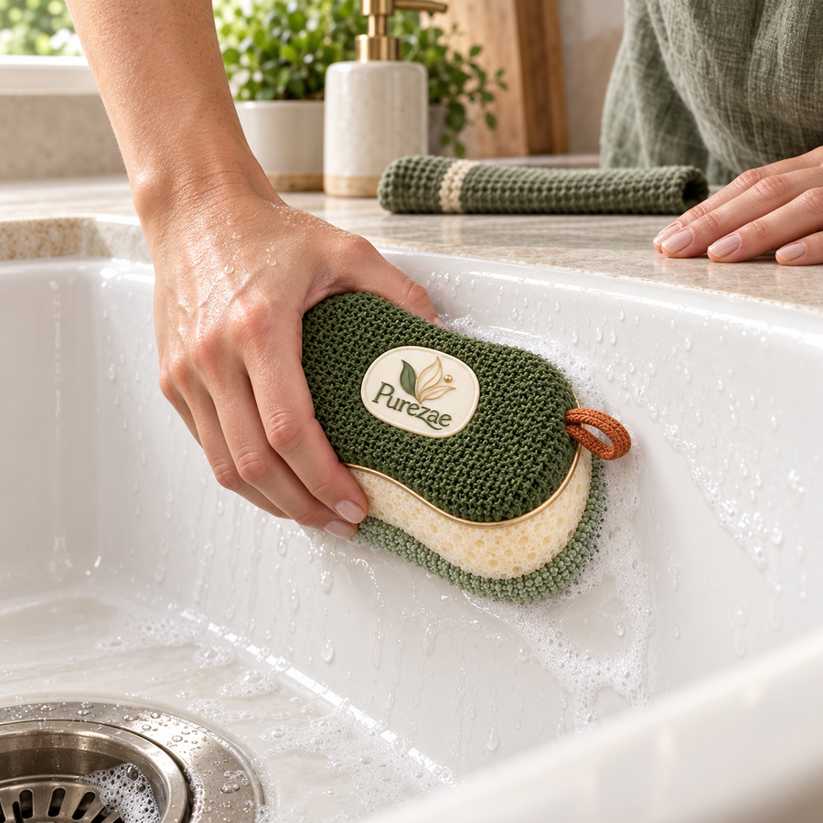 Purezae ScrubNest Kitchen Sponge