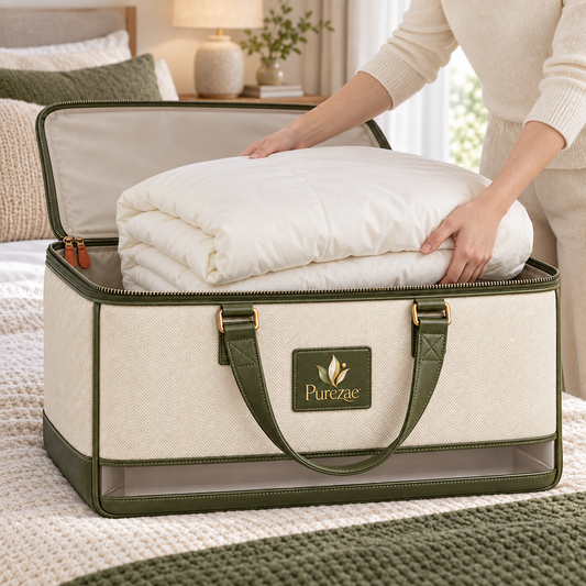 Purezae LinenNest Bedding Storage Bags
