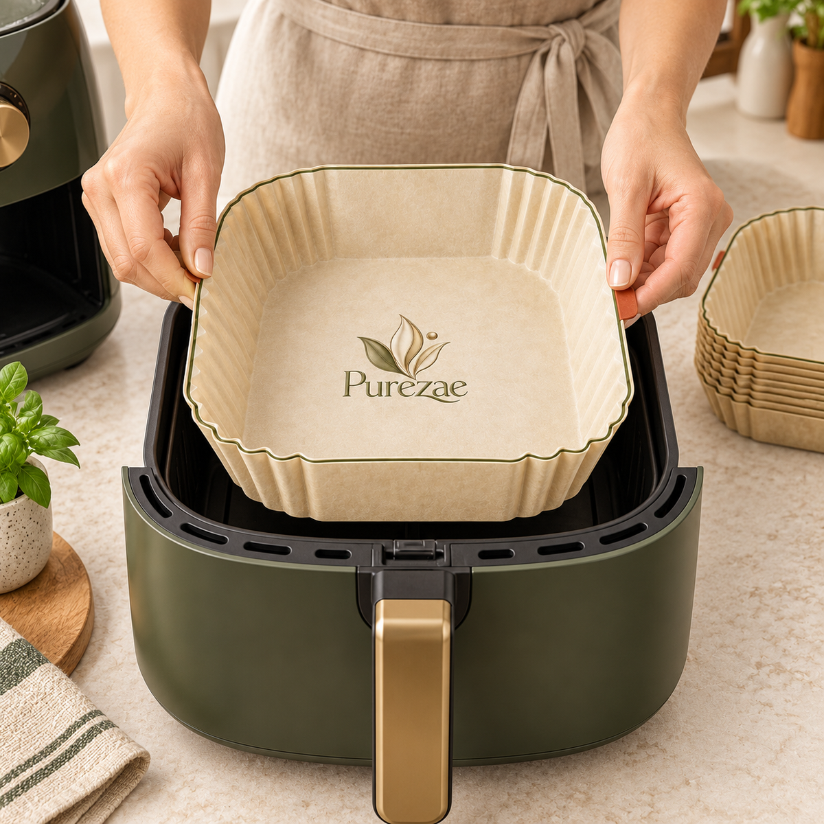 Purezae CrispGuard Air Fryer Liners
