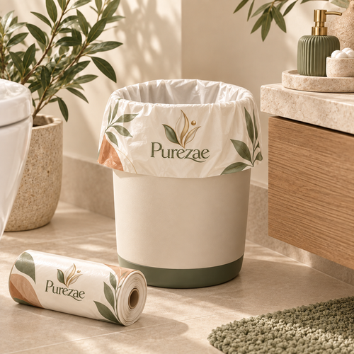 Purezae TidyBin Bathroom Trash Bags