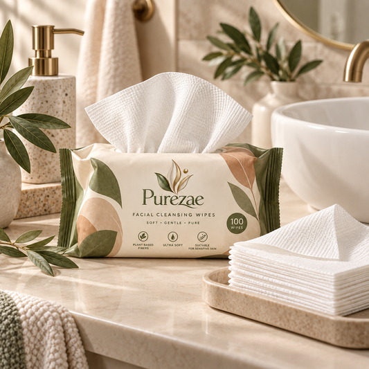 Purezae SoftCloud Disposable Face Towels