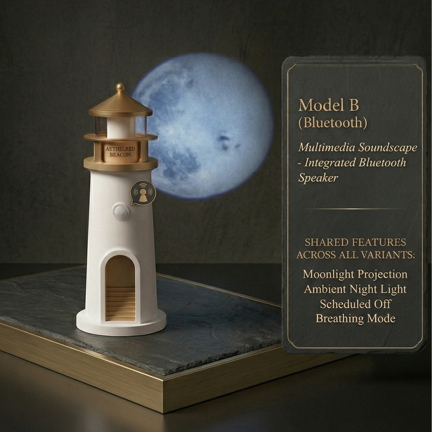 LumaBeam™ Moon Projector Lamp