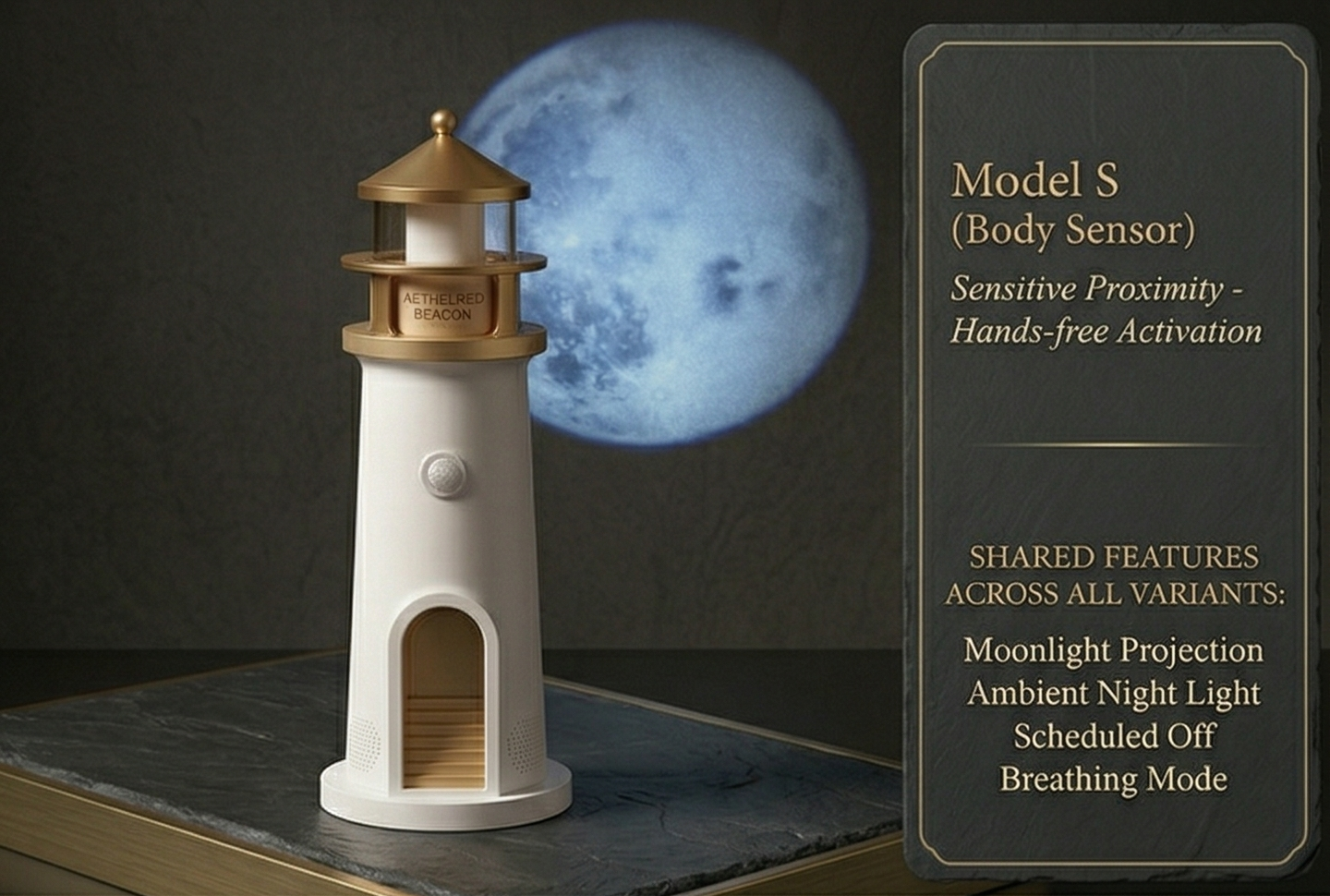 LumaBeam™ Moon Projector Lamp