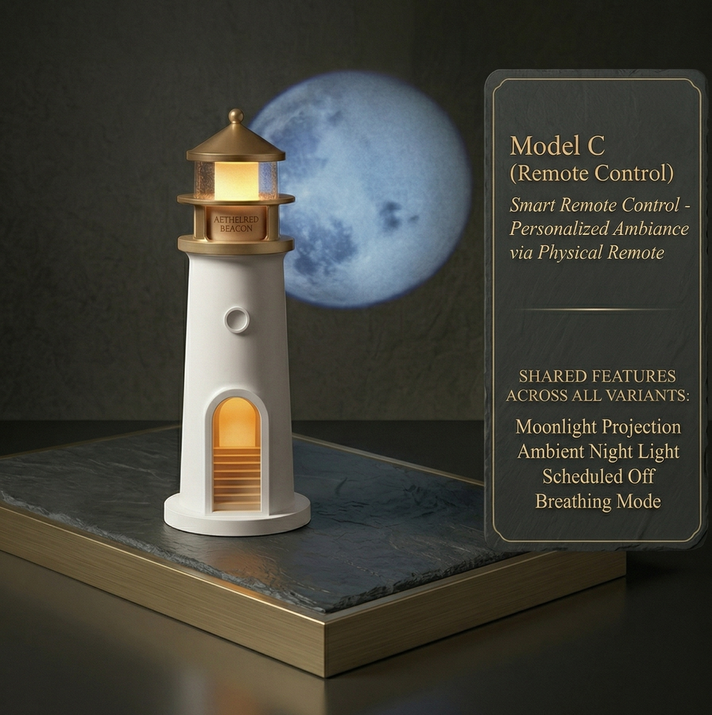 LumaBeam™ Moon Projector Lamp