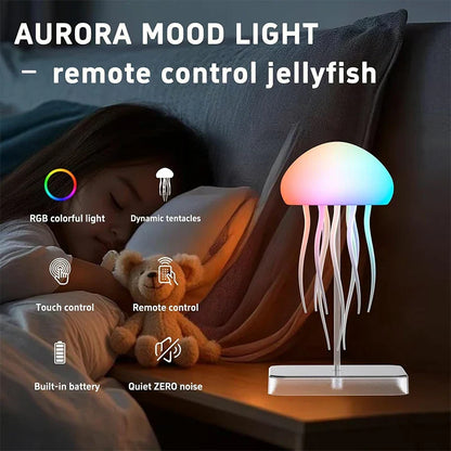 AquaGlow™ Jellyfish Lamp