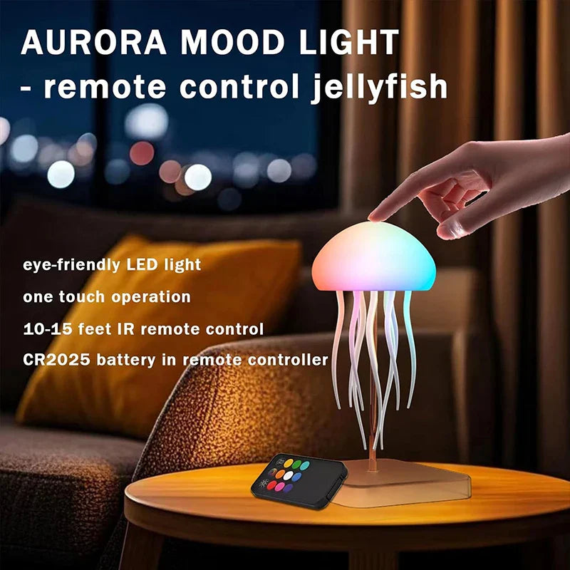 AquaGlow™ Jellyfish Lamp
