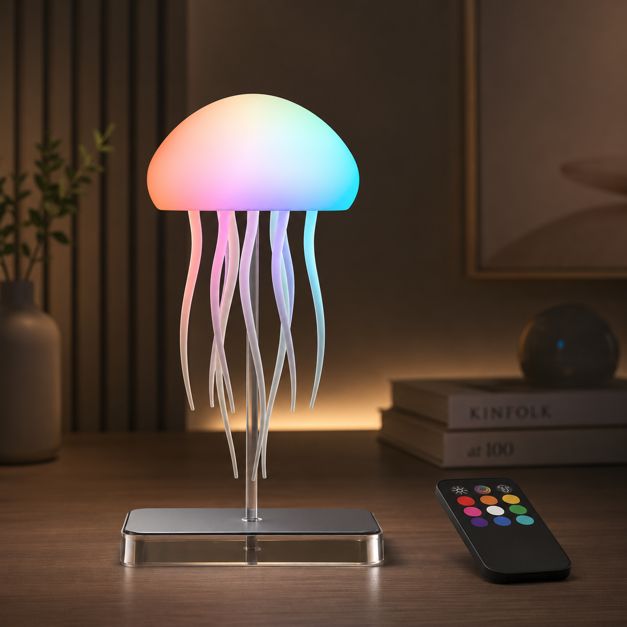 AquaGlow™ Jellyfish Lamp
